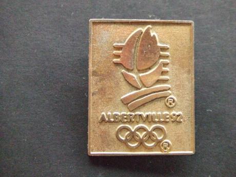 Olympische Spelen Albertville 1992 goudkleurig